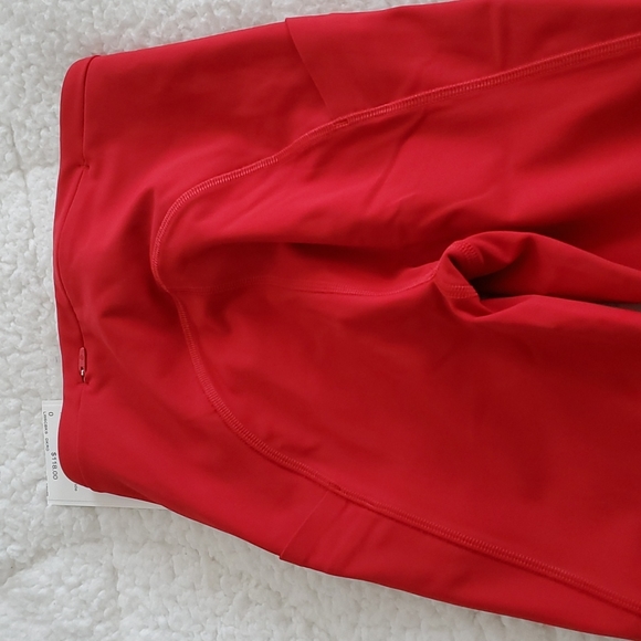 Lululemon Swift Speed HR Crop 21" Dark Red - Picture 10 of 17